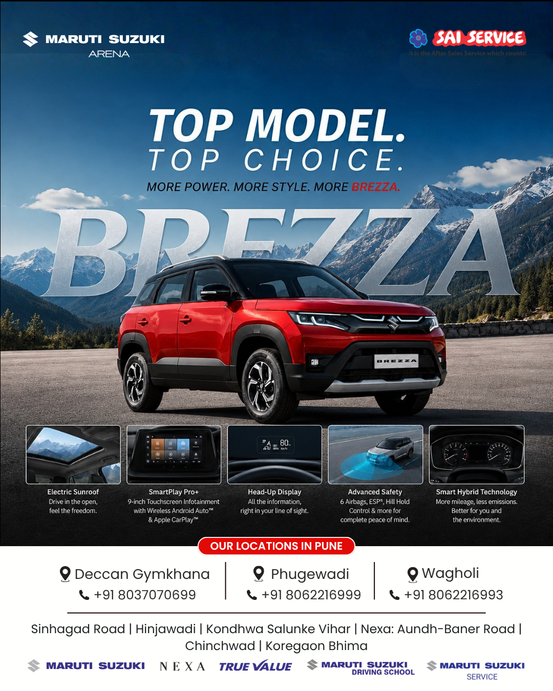 Sai Service social media creative by DigiMarketMoz